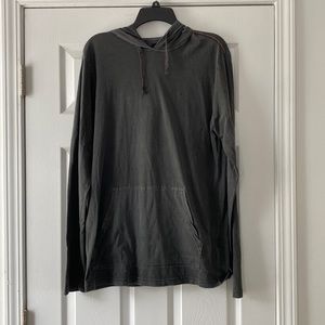 Mens RVCA lightweight T-shirt hoodie